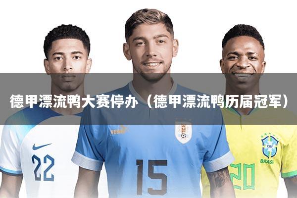 德甲漂流鸭大赛停办（德甲漂流鸭历届冠军）