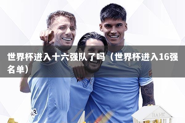 世界杯进入十六强队了吗（世界杯进入16强名单）