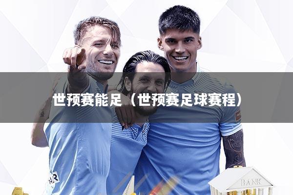 世预赛能足（世预赛足球赛程）